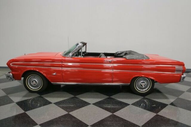 1964 Red Ford Falcon Convertible