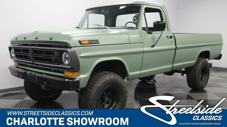 1972 Olive Drab Ford F-100 Pickup Truck