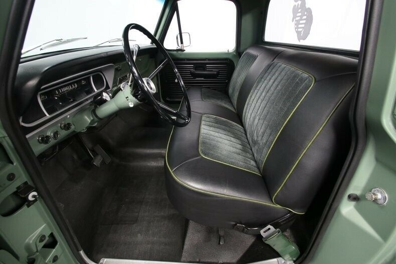 1972 Olive Drab Ford F-100 Pickup Truck