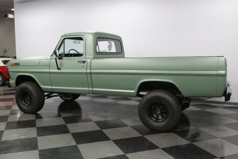1972 Olive Drab Ford F-100 Pickup Truck