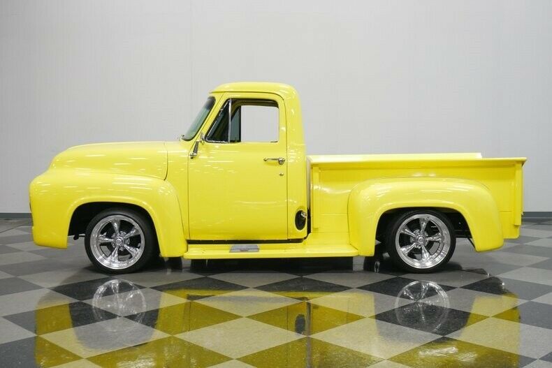 1954 Yellow Ford F-100 Pickup Truck