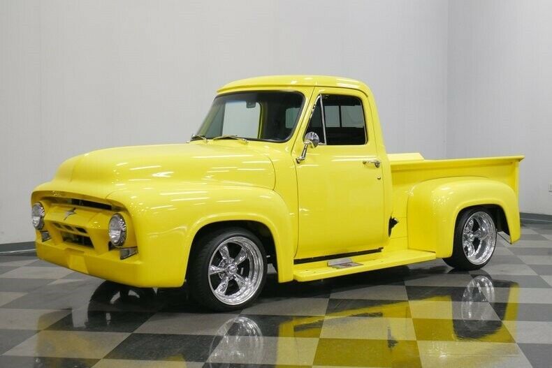 1954 Yellow Ford F-100 Pickup Truck
