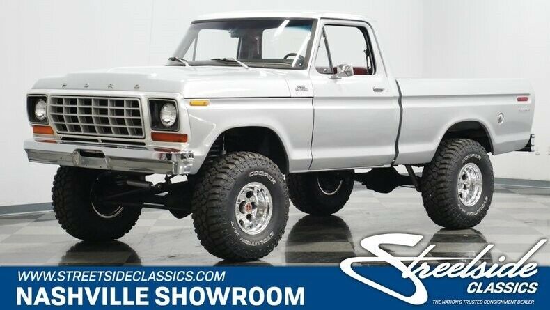 1978 Silver Ford F-100 Pickup Truck