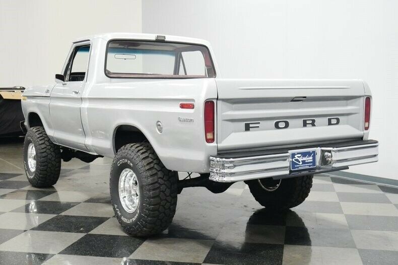 1978 Silver Ford F-100 Pickup Truck