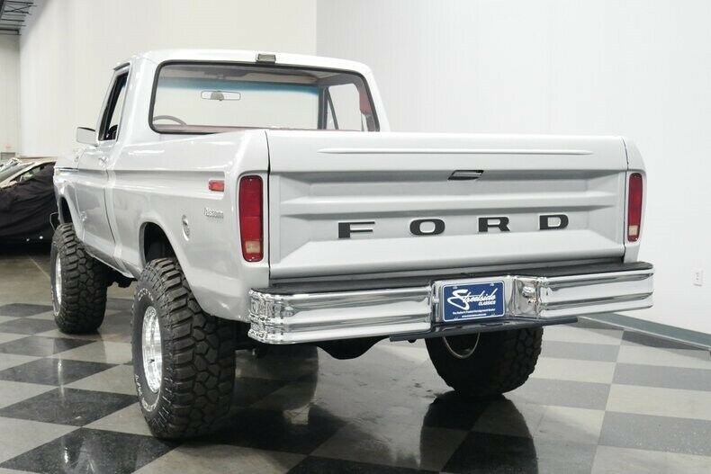 1978 Silver Ford F-100 Pickup Truck