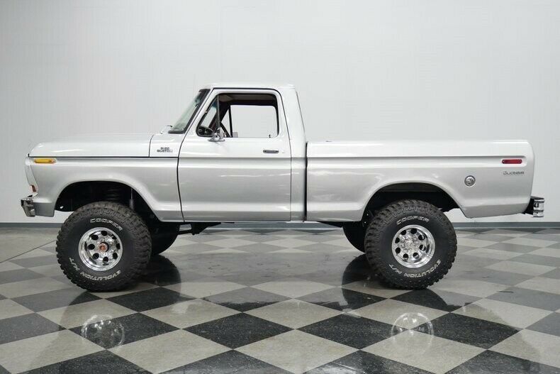 1978 Silver Ford F-100 Pickup Truck
