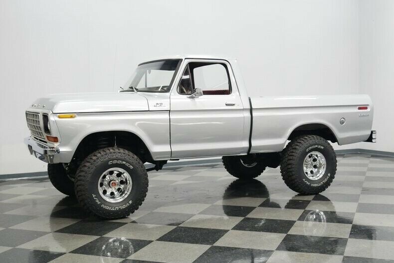 1978 Silver Ford F-100 Pickup Truck