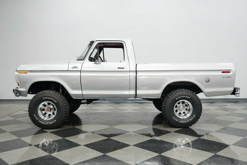 1978 Silver Ford F-100 Pickup Truck