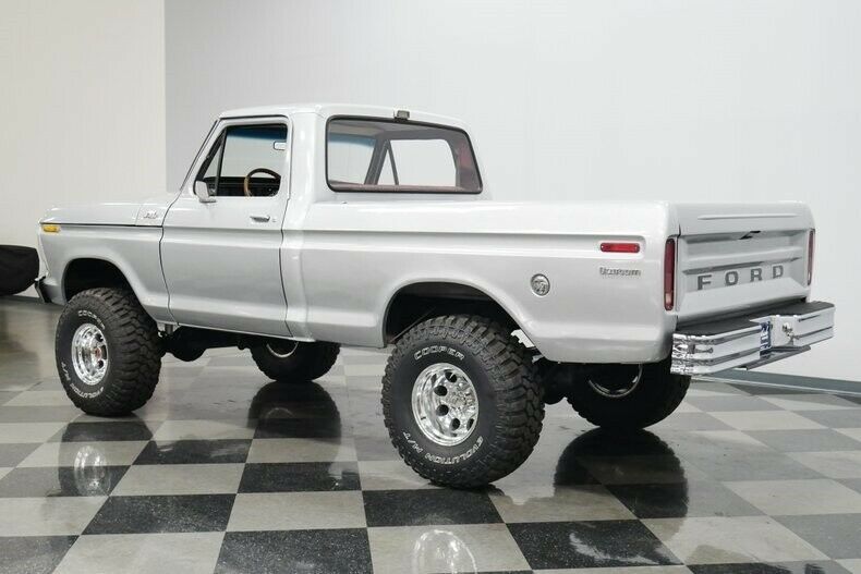 1978 Silver Ford F-100 Pickup Truck