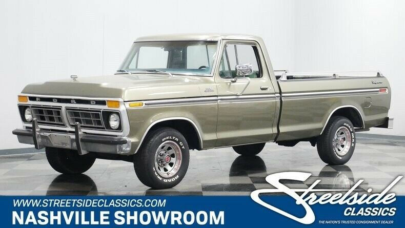 1977 Green Ford F-150 Pickup Truck