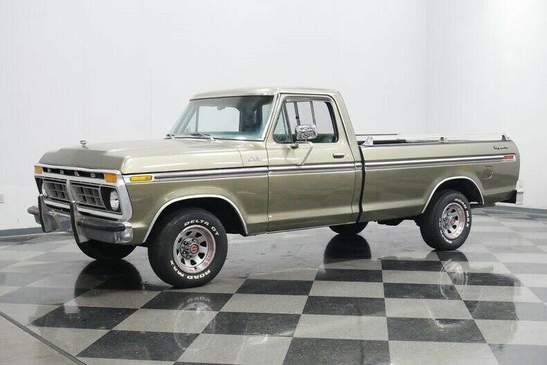 1977 Green Ford F-150 Pickup Truck