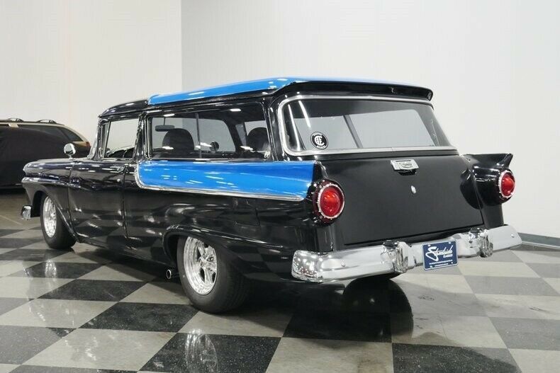 1957 Black Ford Ranch Wagon Sedan
