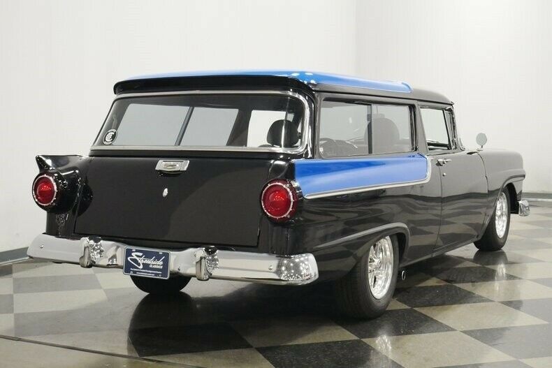 1957 Black Ford Ranch Wagon Sedan