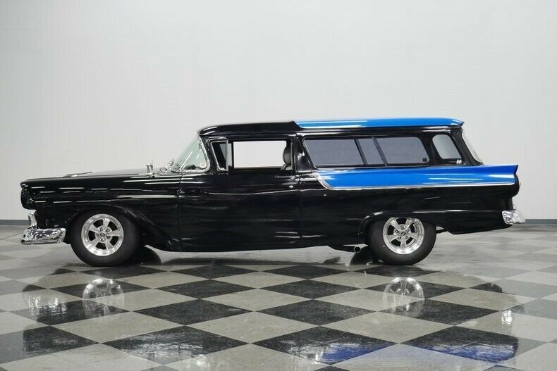 1957 Black Ford Ranch Wagon Sedan