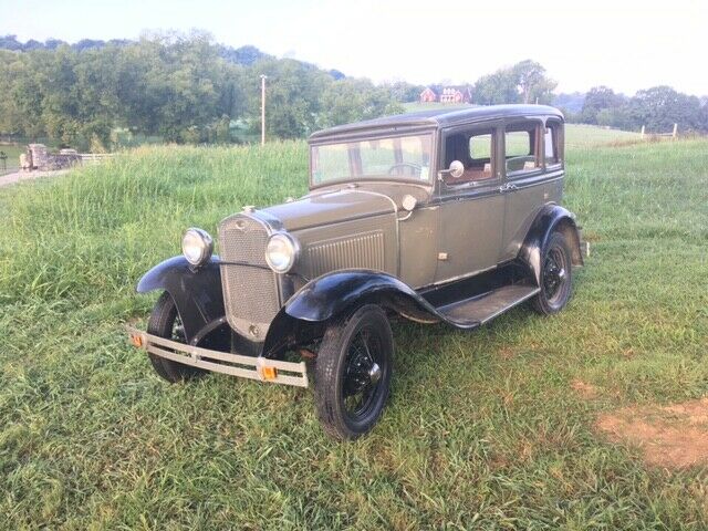 1931 Green Ford Model A Sedan
