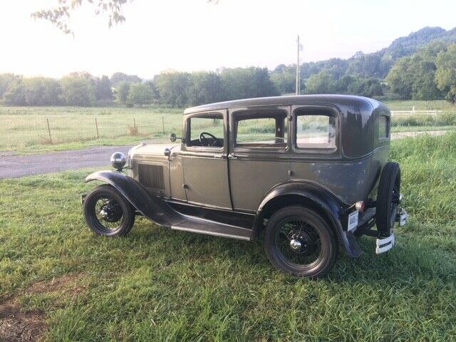 1931 Green Ford Model A Sedan