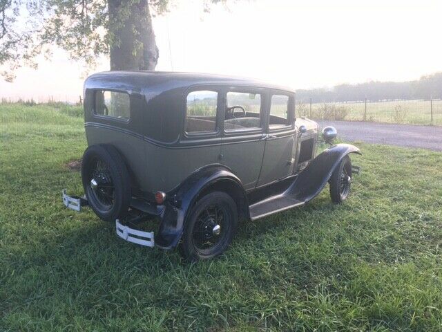 1931 Green Ford Model A Sedan