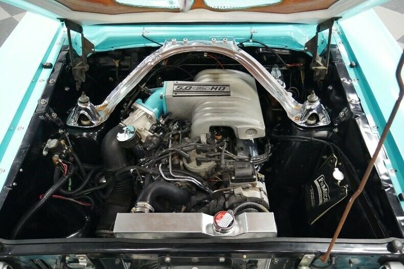 1965 Turquoise Ford Falcon Coupe