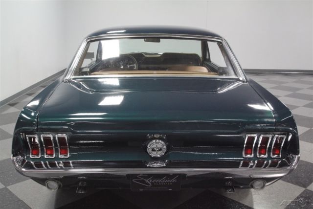 1968 Green Ford Mustang