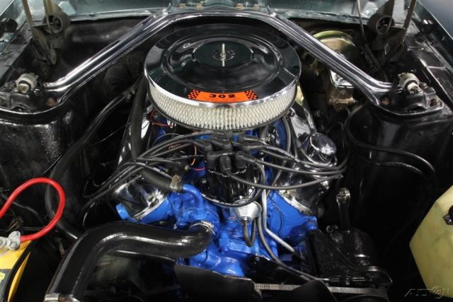 1968 Green Ford Mustang