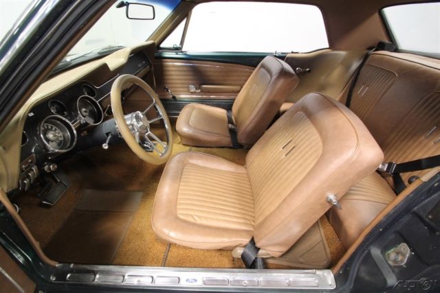 1968 Green Ford Mustang
