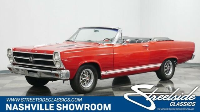 1966 Red Ford Fairlane Convertible