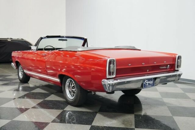 1966 Red Ford Fairlane Convertible