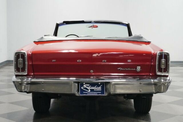 1966 Red Ford Fairlane Convertible