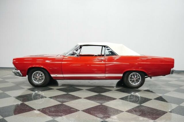 1966 Red Ford Fairlane Convertible