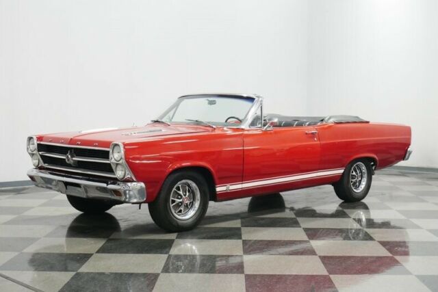 1966 Red Ford Fairlane Convertible