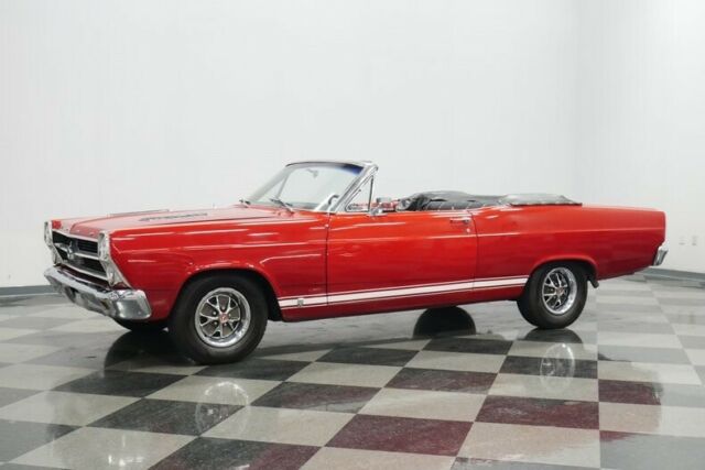 1966 Red Ford Fairlane Convertible