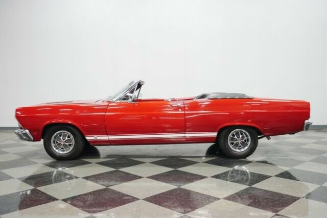 1966 Red Ford Fairlane Convertible