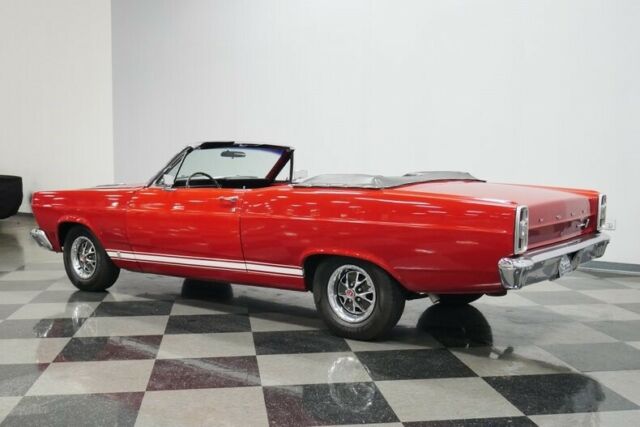 1966 Red Ford Fairlane Convertible