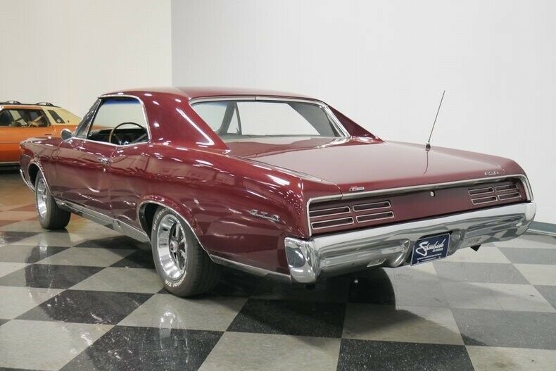1967 Burgundy Pontiac GTO Hardtop