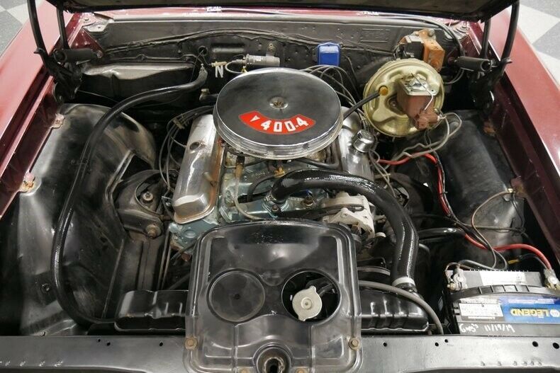 1967 Burgundy Pontiac GTO Hardtop