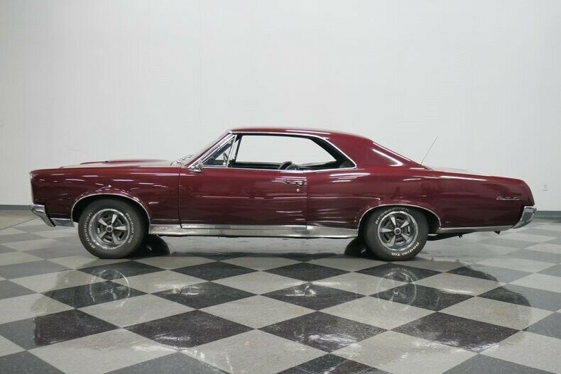 1967 Burgundy Pontiac GTO Hardtop
