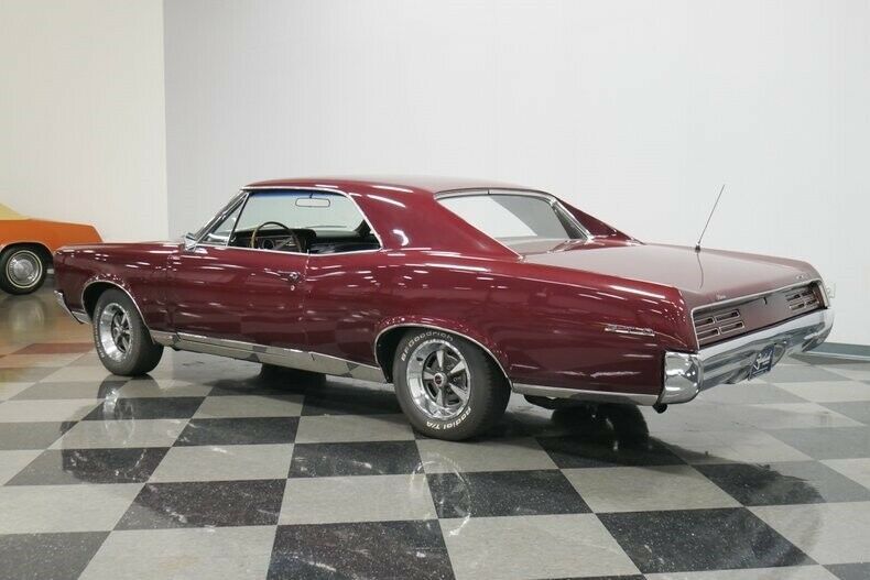 1967 Burgundy Pontiac GTO Hardtop