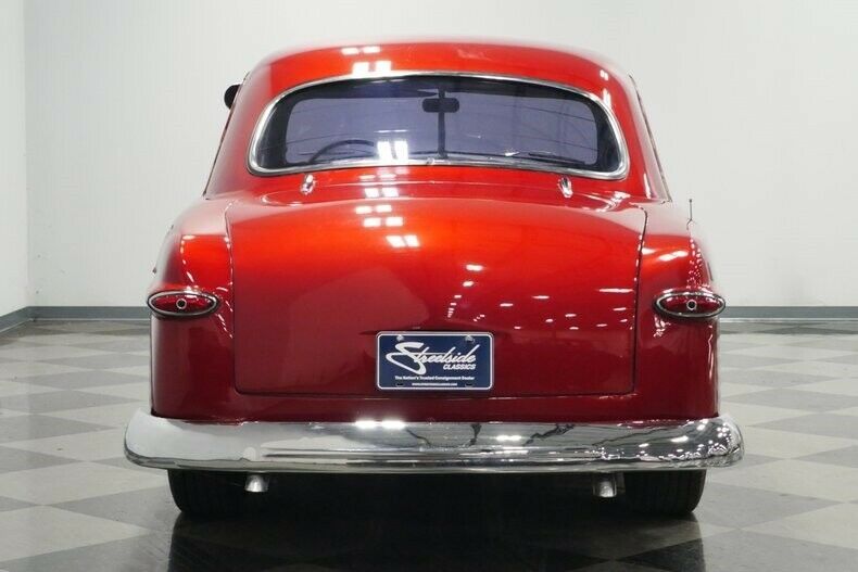 1950 Red Ford Tudor Coupe