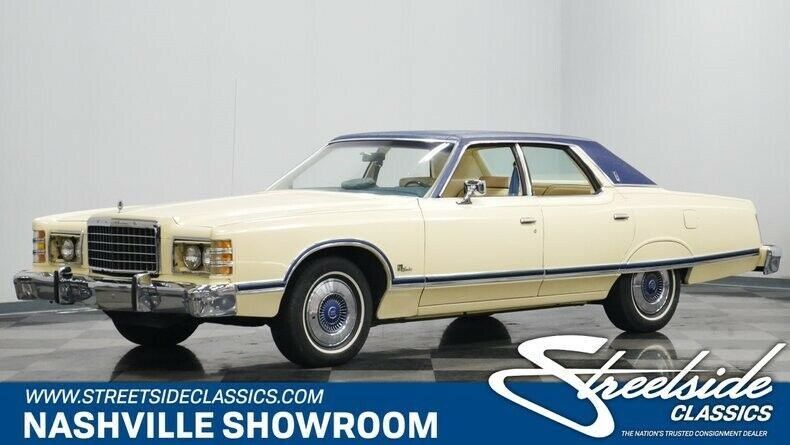 1977 Cream Ford LTD Sedan