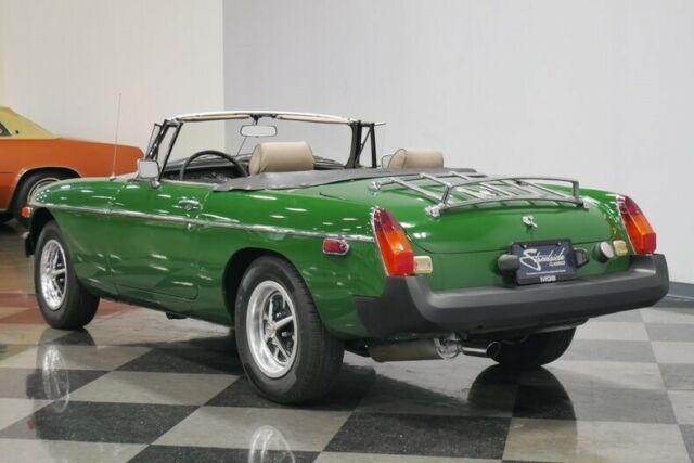 1978 Green MG MGB Convertible