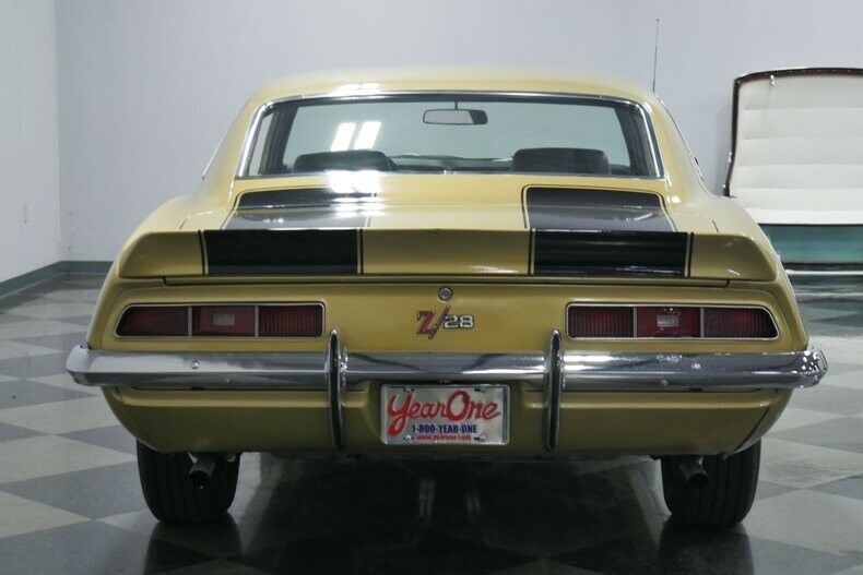 1969 Gold Chevrolet Camaro Coupe