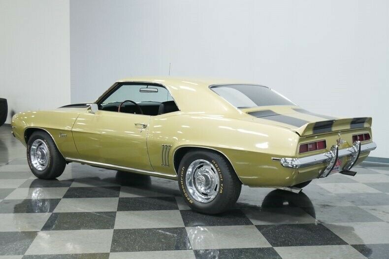 1969 Gold Chevrolet Camaro Coupe