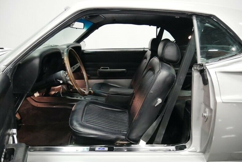 1969 Gray Ford Mustang Fastback