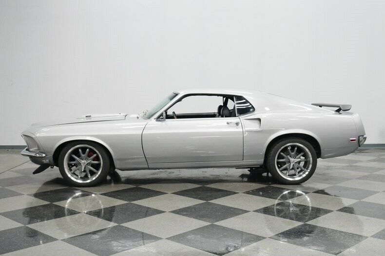 1969 Gray Ford Mustang Fastback