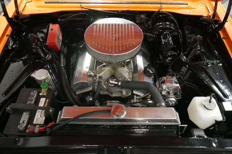 1965 Orange Chevrolet Nova Coupe
