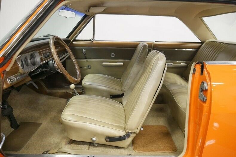 1965 Orange Chevrolet Nova Coupe