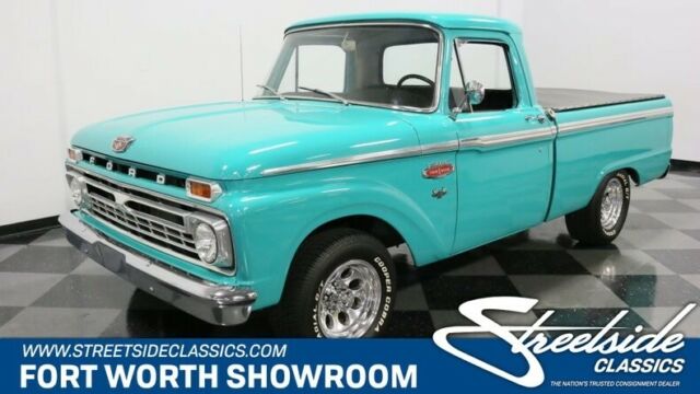 1966 Caribbean Turquoise Ford F-100 Pickup Truck