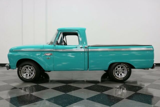 1966 Caribbean Turquoise Ford F-100 Pickup Truck
