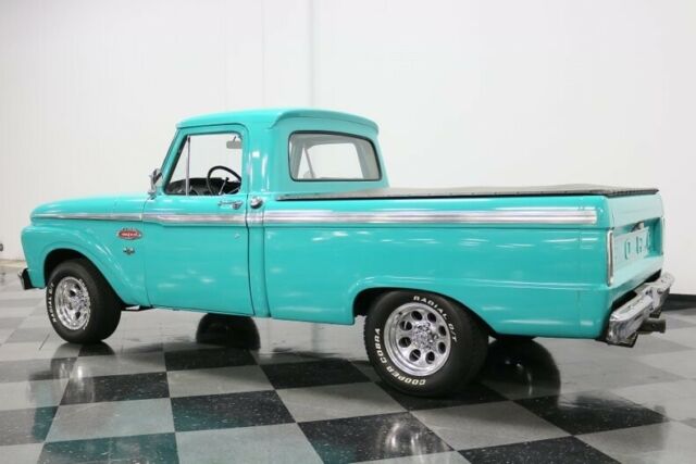 1966 Caribbean Turquoise Ford F-100 Pickup Truck