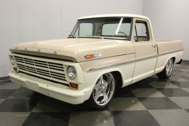 1968 Tan Ford F-100 Pickup Truck